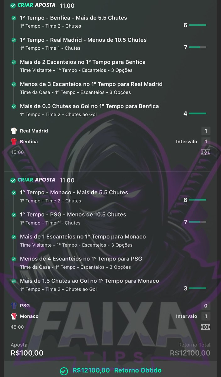 FAIXA TIPS 🥷 tweet media