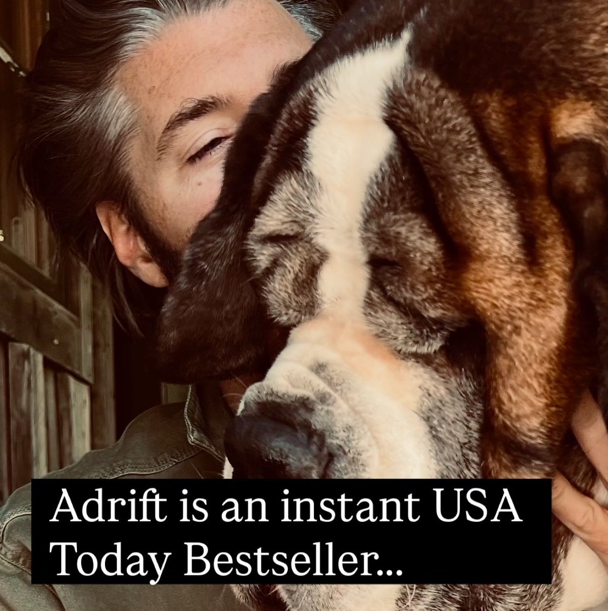 willrdean's tweet photo. Adrift is an instant USA Today bestseller. Huge thanks to the booksellers, librarians &amp; reviewers who made this happen. Thanks to my brilliant publishing team and agent. And thanks most of all to the readers. And Bernie. Very grateful. https://t.co/ZLOSoqeySS