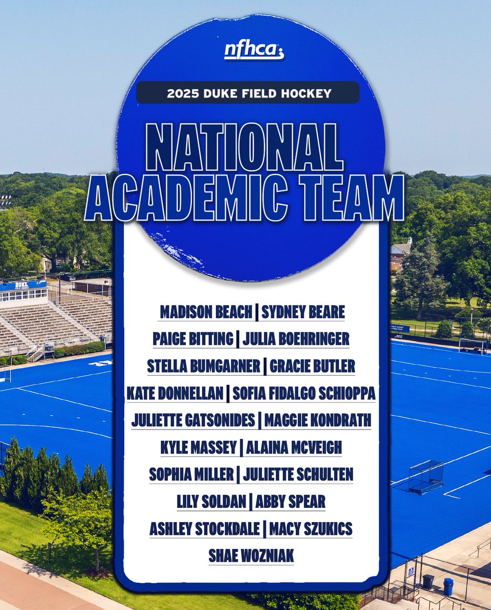 Duke Field Hockey tweet media
