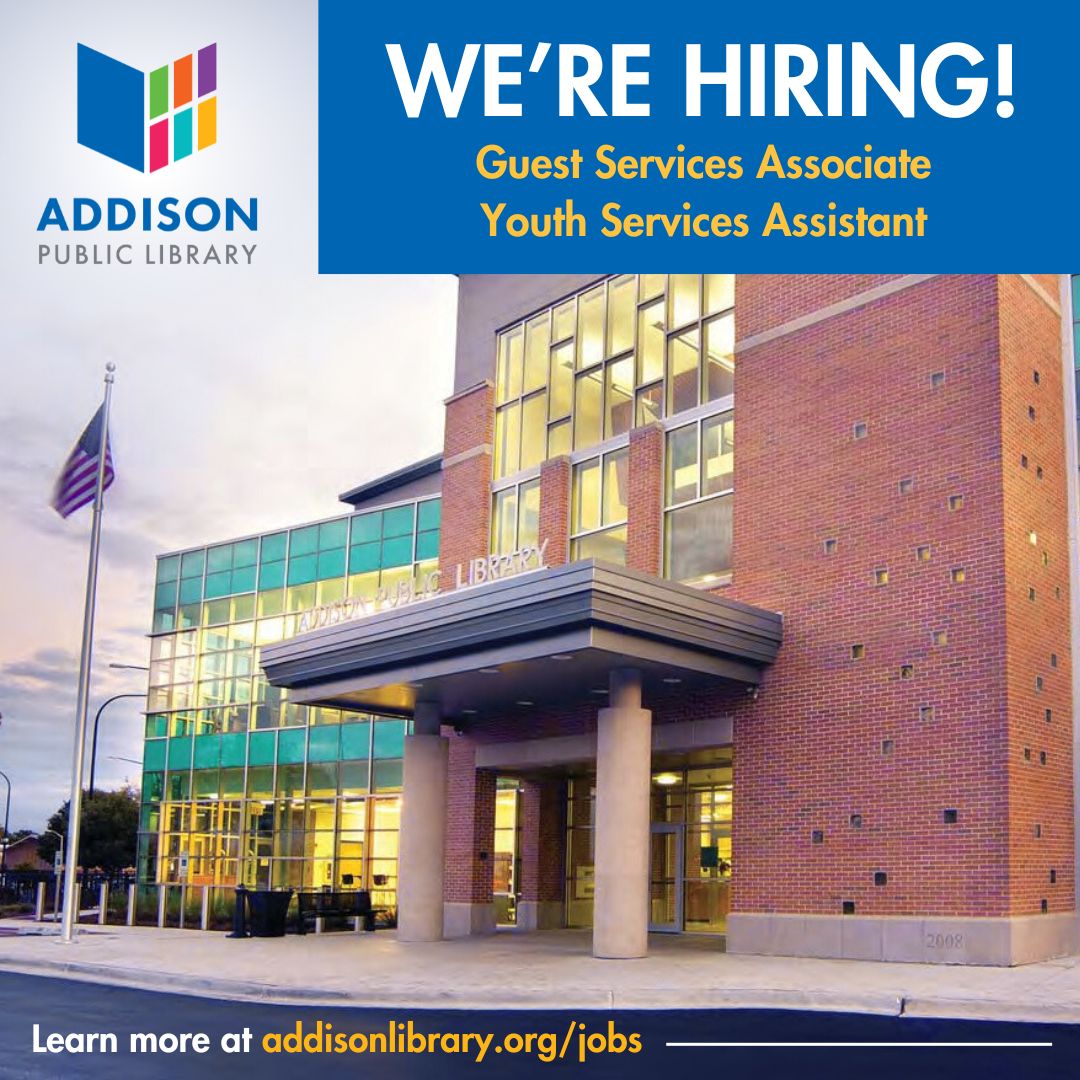 Addison Public Library tweet media
