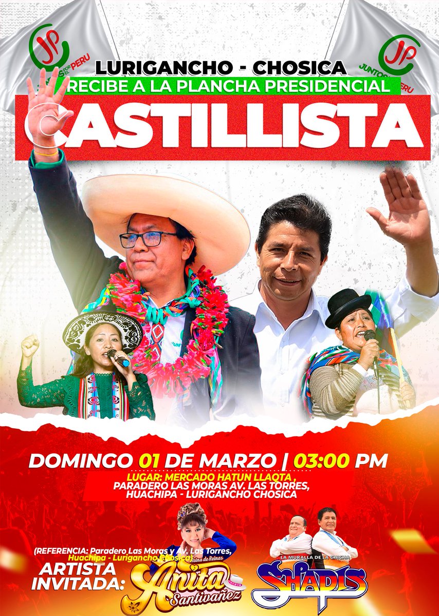 Roberto Sánchez Palomino tweet media