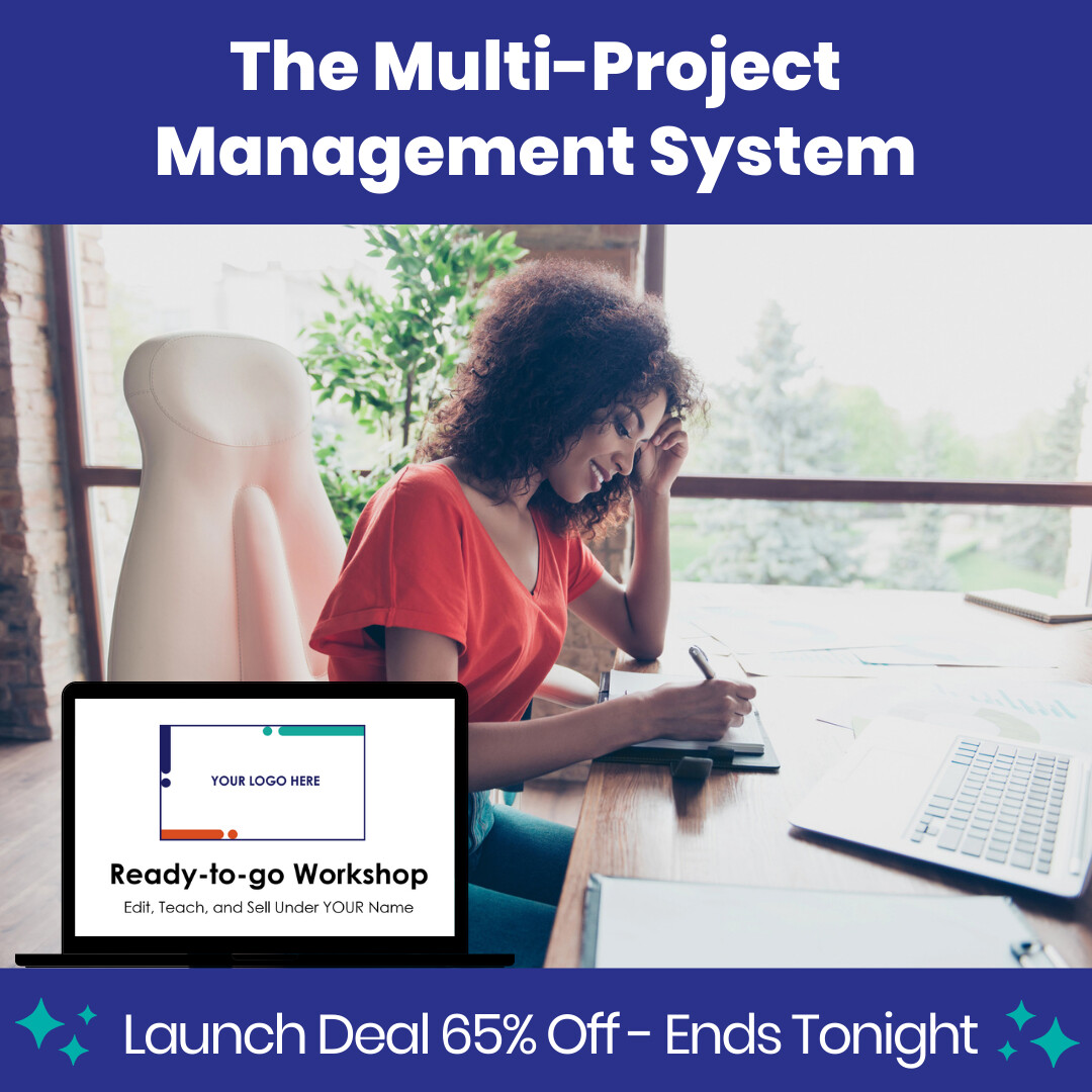 Today's the last day to grab the launch price on our latest brandable course/workshop:

contentsparks.com/shop/the-multi…

The Multi-Project Management System gives small business owners a way to keep all lanes of work moving forward smoothly, at the right time.