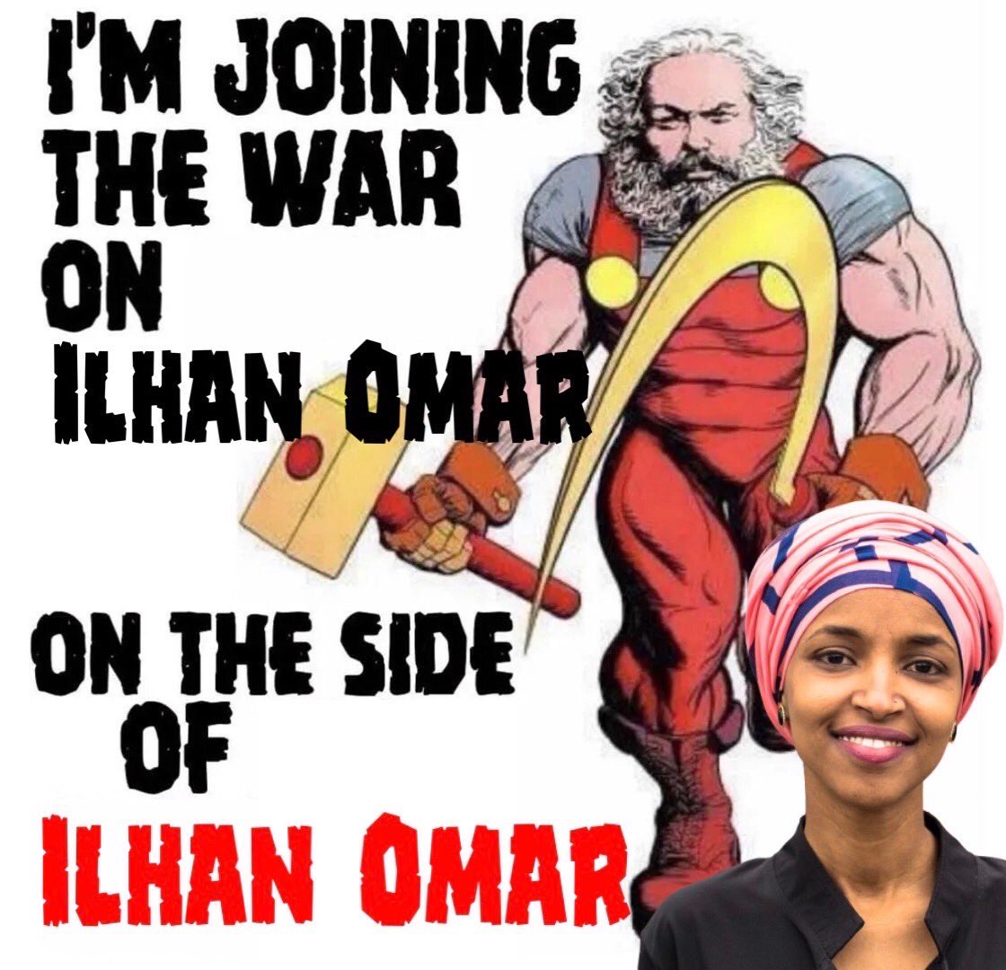 Ilhan Omar is a real American patriot 🫡🇺🇸
