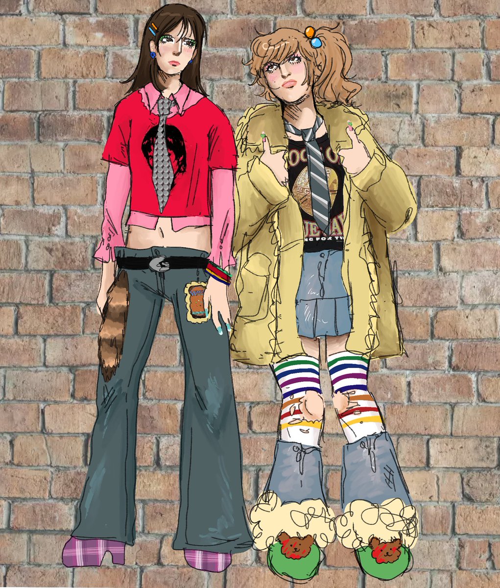 The Dirties au where everything is the same but Matt and Owen are gyaru