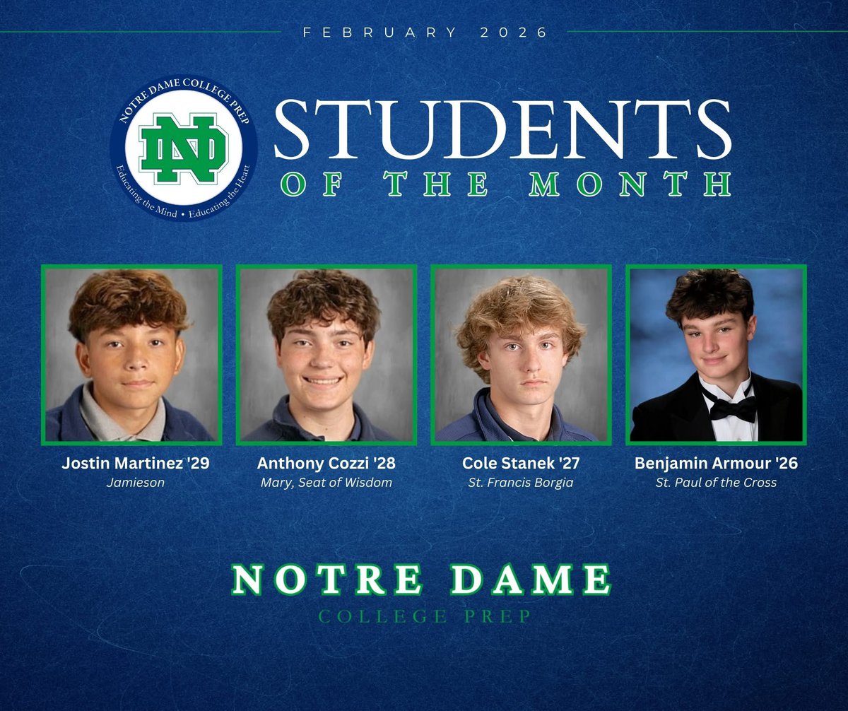 𝐍𝐨𝐭𝐫𝐞 𝐃𝐚𝐦𝐞 𝐂𝐨𝐥𝐥𝐞𝐠𝐞 𝐏𝐫𝐞𝐩 tweet media