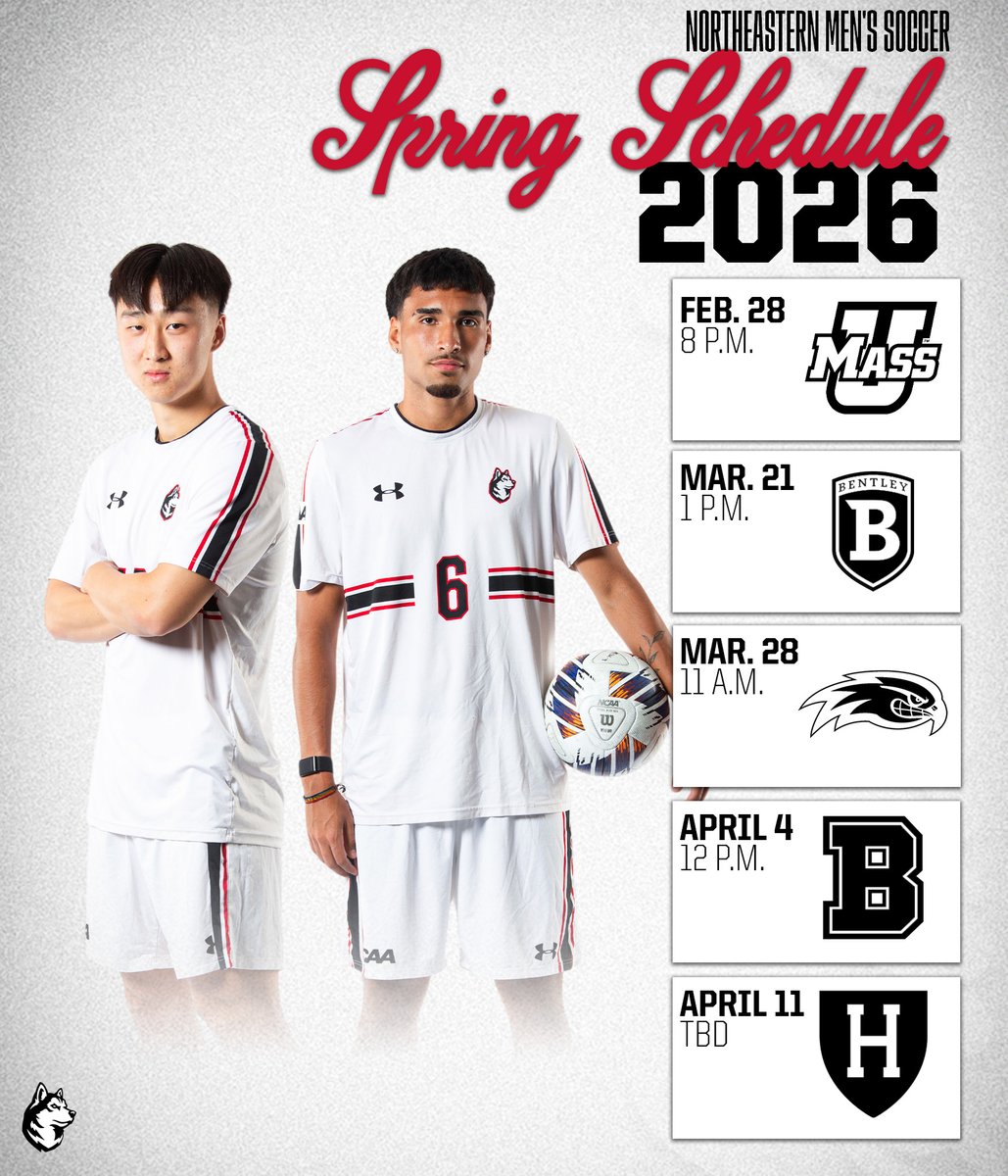 GoNUmsoccer's tweet photo. Husky Men's Soccer returns this weekend 💪 

📅 https://t.co/MDQ7dyJUUm https://t.co/Ael4SHktmB