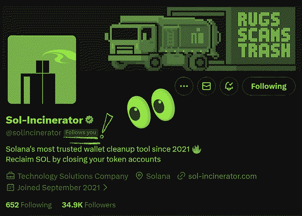 Sol-Incinerator tweet media