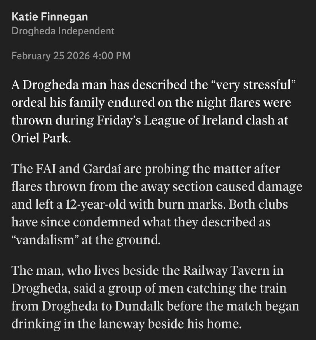 Dundalk Report tweet media
