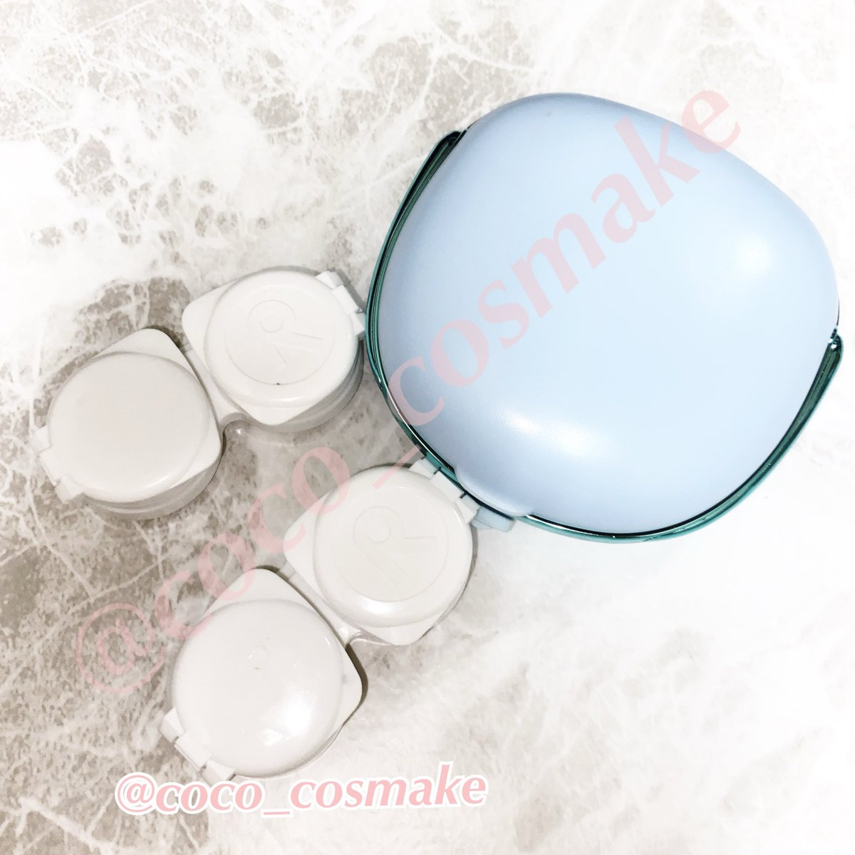 coco_cosmake's tweet photo. カラコンの保存容器をコンタクト洗浄液で洗わないとアカントアメーバで失明とか言うけどコンタクトつける前に手を水道水で洗うよね？手の水分拭き取るけどそれはいいの？ https://t.co/JjfkKYnDxG