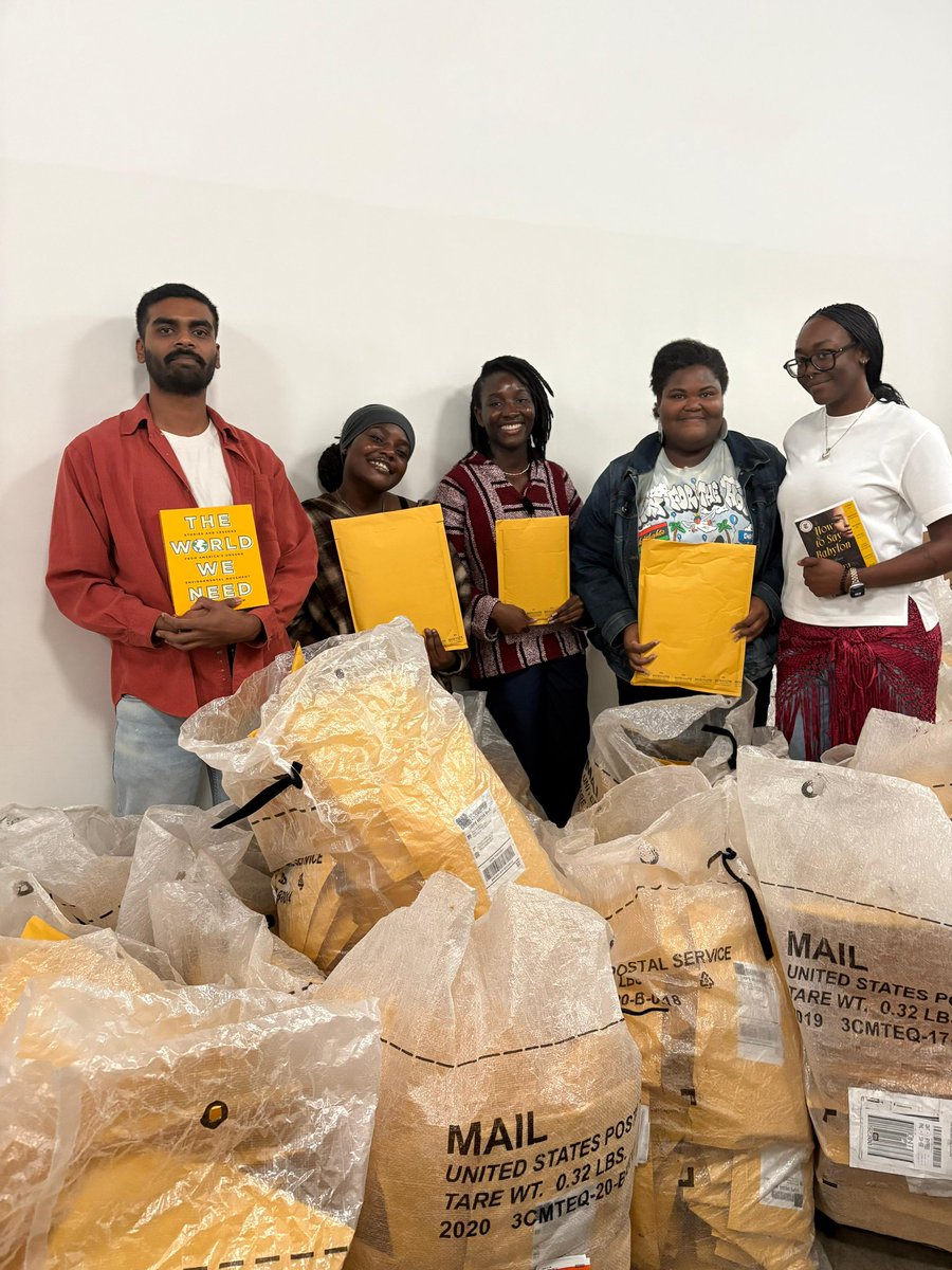 Each month we ship thousands of books to our incarcerated members. We believe black literature should be freely available to black people everywhere. If you’d like to help us continue this work, you can subscribe for $1/month Patreon.com/nonamebooks