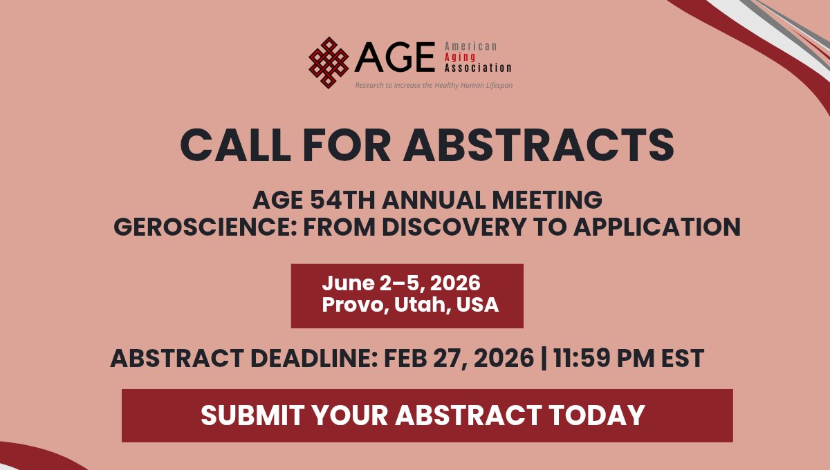 American Aging Association tweet media