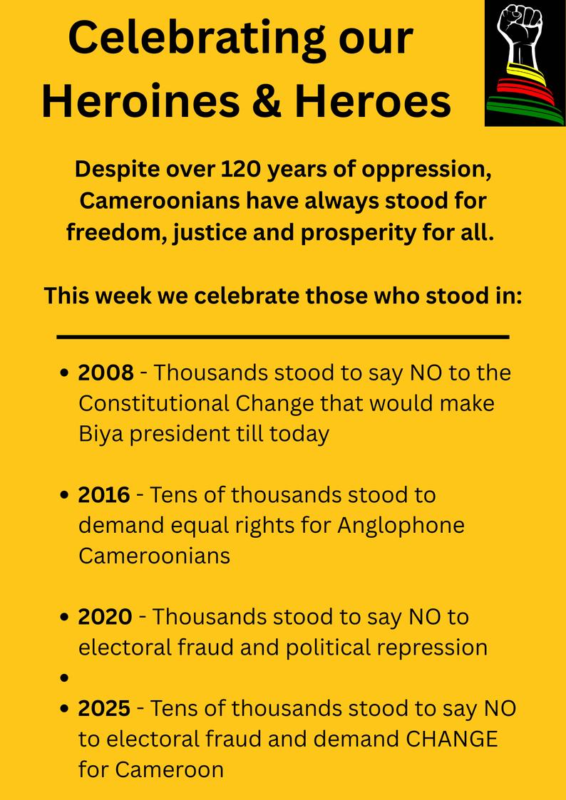 StandUpForCameroon tweet media