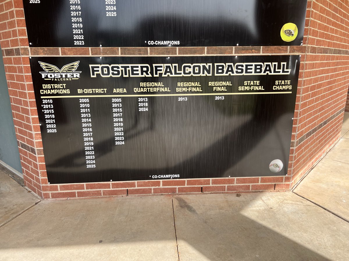 Foster Baseball tweet media