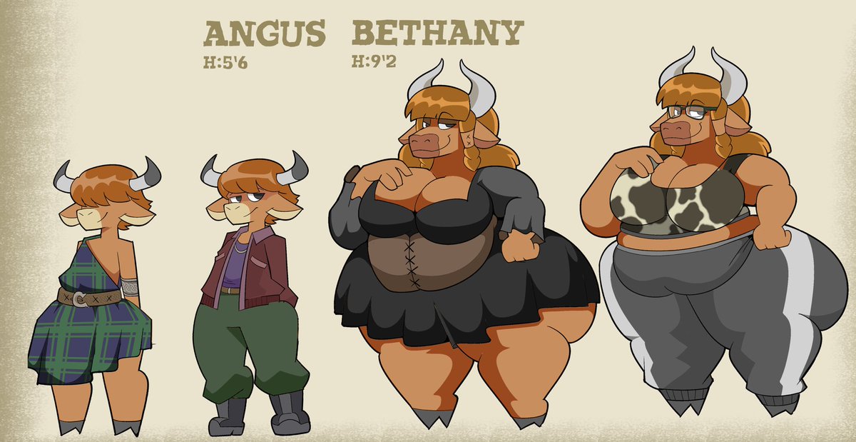 My first ever oc’s Angus &amp; Bethany in a open relationship so they fuck each other and can fuck others, both are bisexual 

Made by the lovely <a href="/ButtSharb/">🏳️‍⚧️Sharbnotic!🔞</a>
