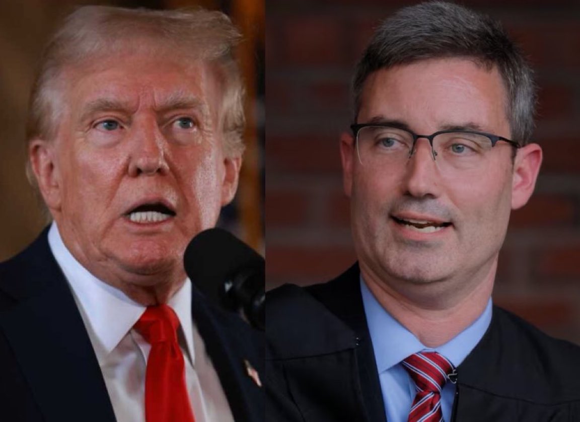 ⛔️BREAKING: A federal judge deals Trump a CRUSHING defeat by ruling that his policy of deporting immigrants to "third countries" without notice or legal recourse is illegal and unconstitutional‼️