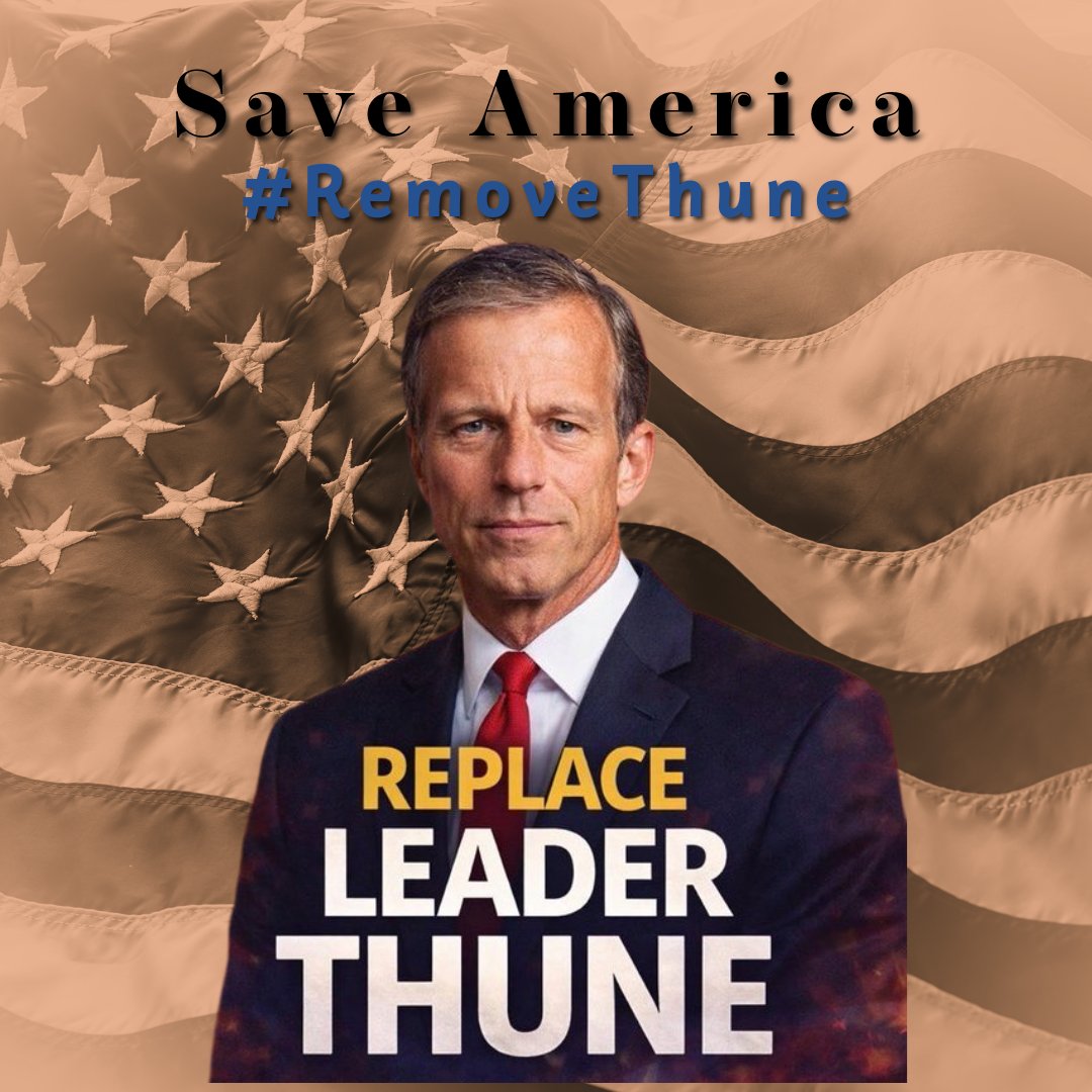 <a href="/Milajoy/">Mila Joy</a> I'll keep posting it until my fingers fall off. As I would like to think <a href="/SenJohnKennedy/">John Kennedy</a> would say:  
Thune is just going through the motions. He knows that without forcing the talking filibuster, it won't pass.  
Time for real leadership—tired of the same old BS!