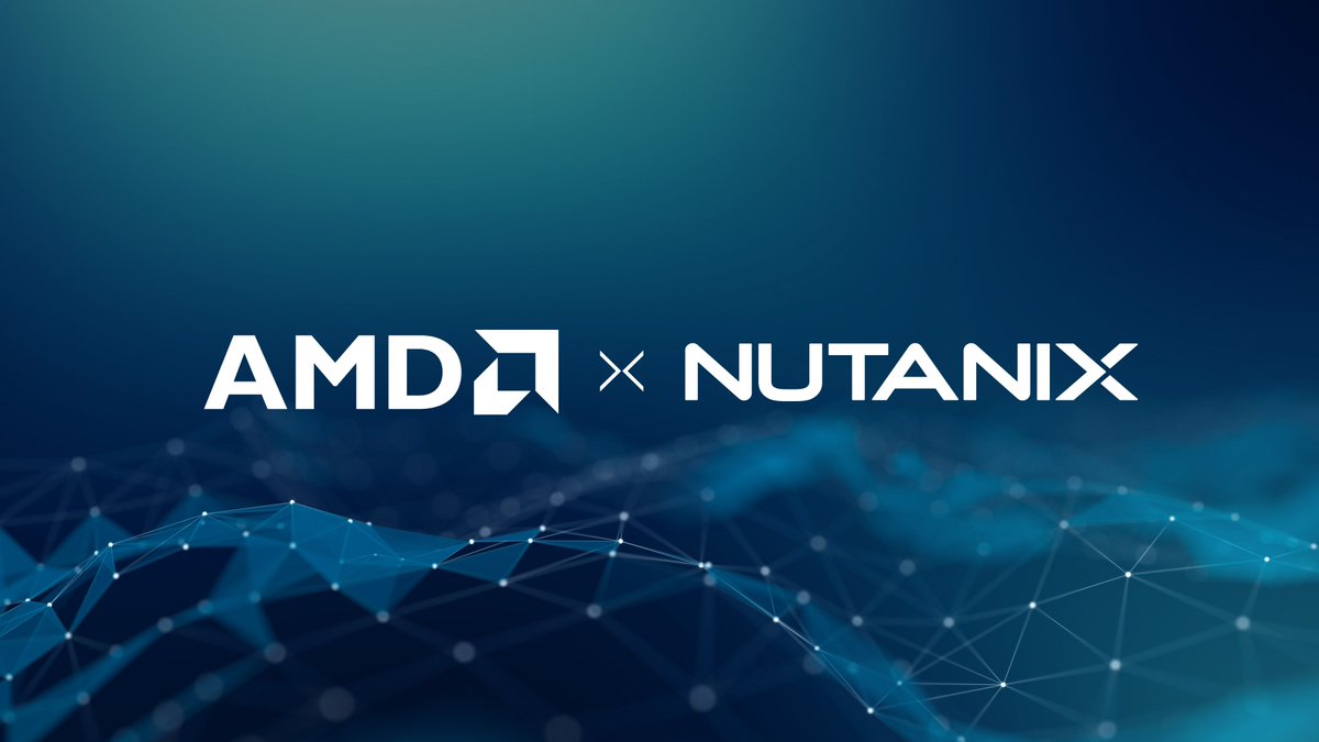 Hello, enterprise AI. 👋 Today, we’re announcing a new strategic partnership with @Nutanix, focused on accelerating an open, full-stack AI infrastructure platform designed to power Agentic AI applications everywhere. 

bit.ly/40wk5ma