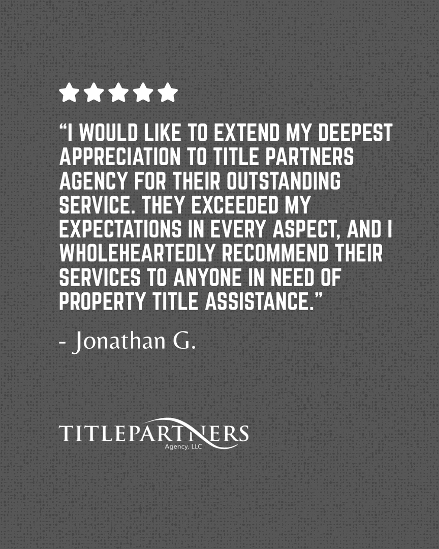 TitlePartnersMo's tweet photo. Expect excellence from us. Expect our team to go above and beyond when it comes to your title needs. 👉 If you are a recent client, consider sharing your own review at https://t.co/3EyU2OUu9Z. 

#MOrealestate #TitlePartnersAgency #closewithtitlepartners #titleexperts https://t.co/bYdjsyD3FM