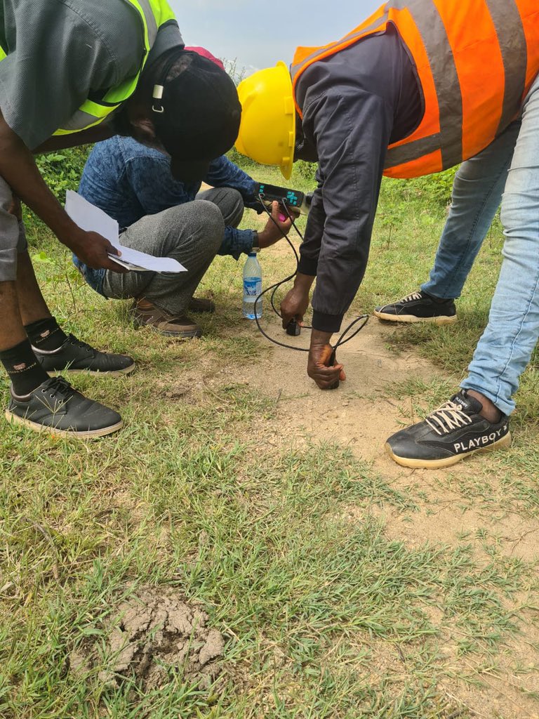KanoSpinProject's tweet photo. Strong dams mean safe communities.
Our technical team conducting integrity tests to ensure reliability, safety, and sustainable water management.
#SPINProject #SafeDams #WaterManagement https://t.co/vGzFDXVveE