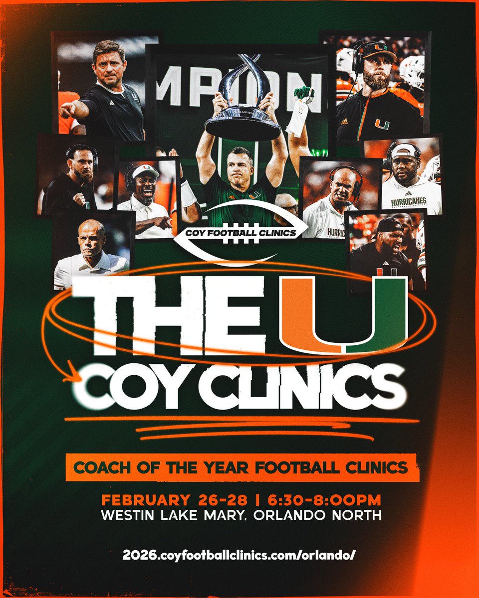 Coach of the Year Clinics tweet media
