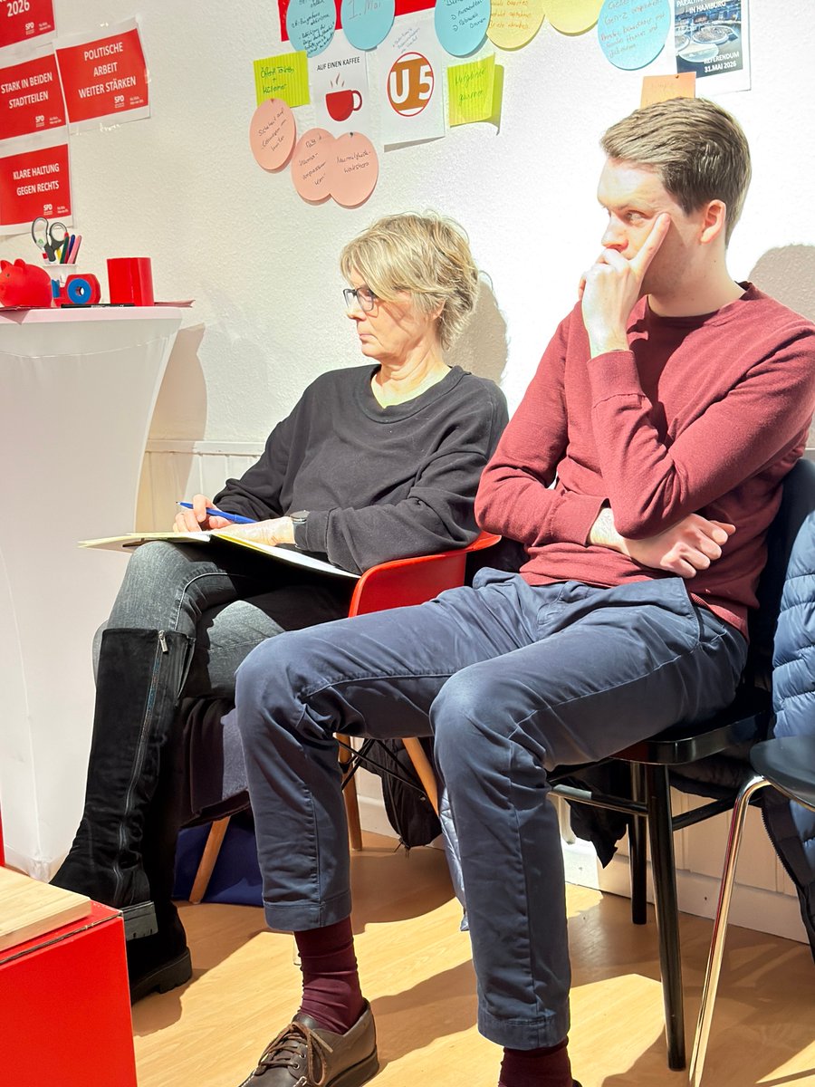 Es war eine sehr interessante Veranstaltung. Vielen Dank an Juliane Timmermann.

#spdhamburg #spdhamburgnord