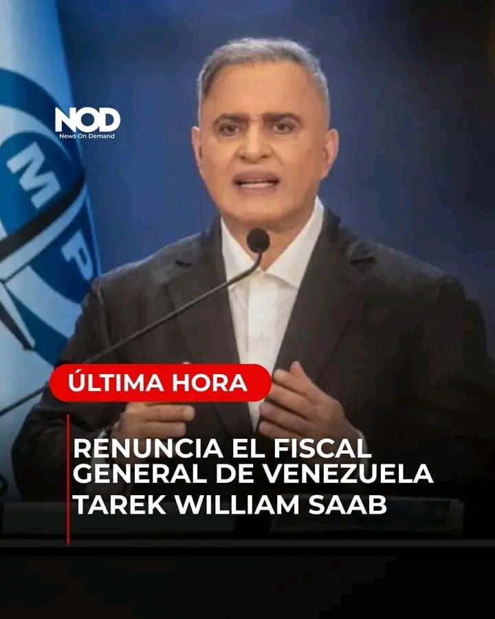 ArturoC69755641's tweet photo. #Cojedes||
#Tendenciaenlasredes.
Acaba de renunciar el fiscal General @TarekWiliamSaab y el defensor del pueblo. #feb25 @ClaroyRaspao3 @igorprieto @joseluismonroy @Jose_Zavarce @musiusaboin @HBrav0 https://t.co/zpMcf0DcQT