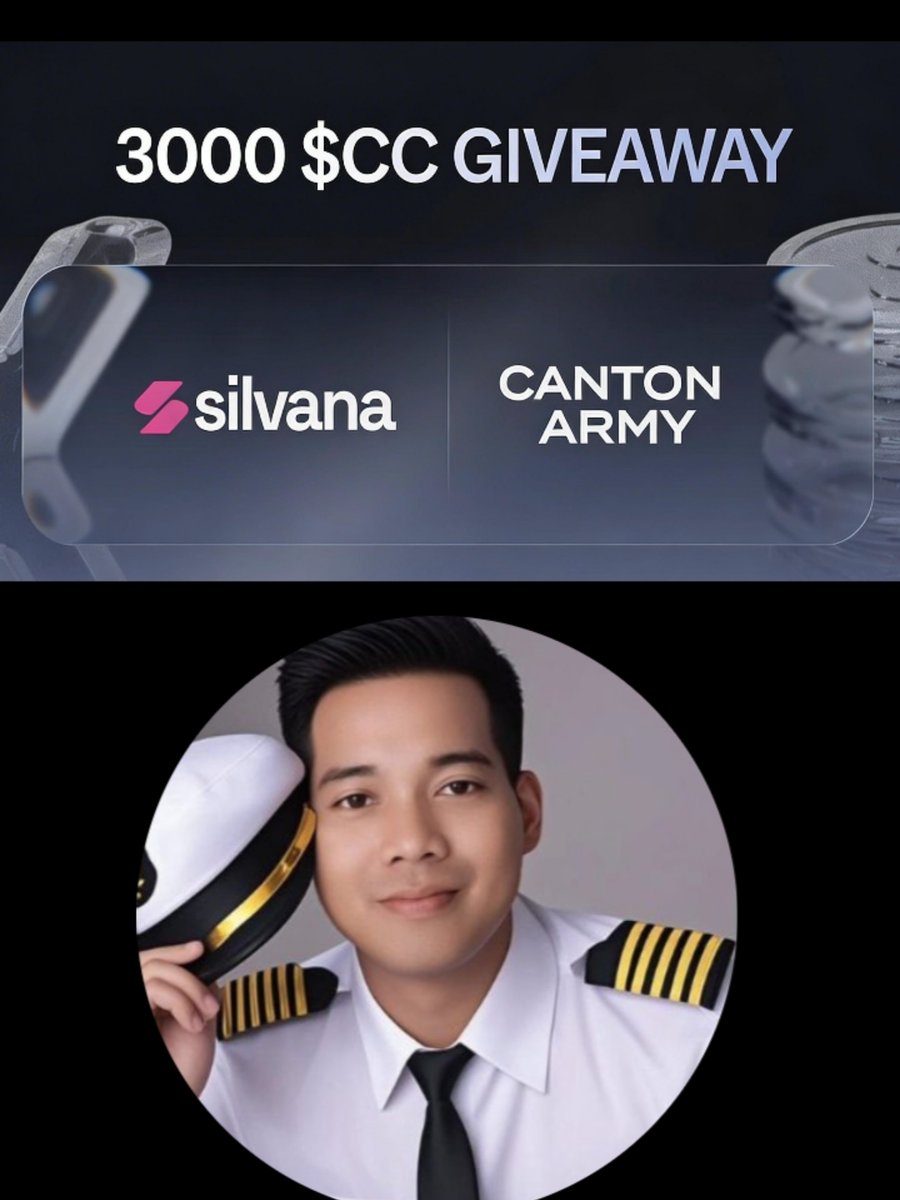 🔥 Canton Army x Silvana — Early Access Giveaway

Silvana is launching private, high-performance orderbook trading on Canton.

🎟 Early Bird access normally costs 15 $CC
That’s 3,000 $CC in value going straight back to the community.
<a href="/CantonArmy/">Canton Army</a> 
<a href="/silvana_book/">Silvana</a>
