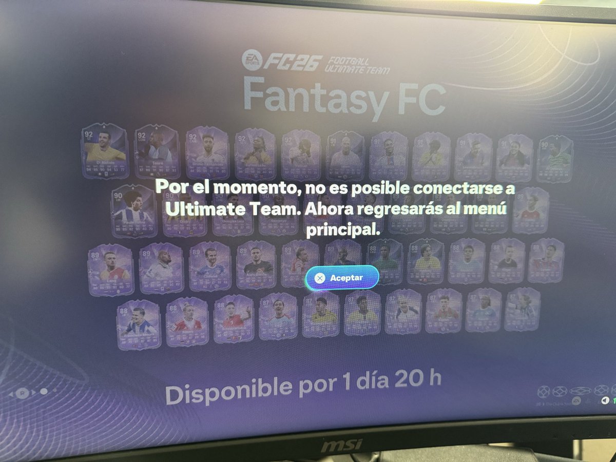 Por favor no me digan que soy el único que se le cayó el servidor y no sé el conecta justo en dos horas libres que tenía para hacer los swaps! 🥹🥲

Soy el único desgraciado? 😭