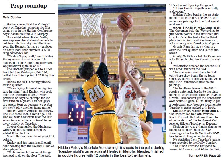 Hidden Valley High School Boys Basketball tweet media