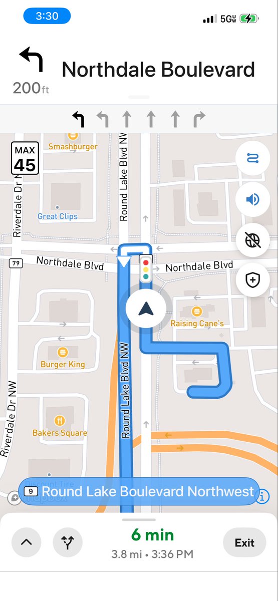 PYbtk's tweet photo. @DoorDash_Help @DoorDash And now the gps wants me to cut across 5-6 lanes of traffic to make a u-turn… seriously bad day of dashing https://t.co/5jHKNTGrfb