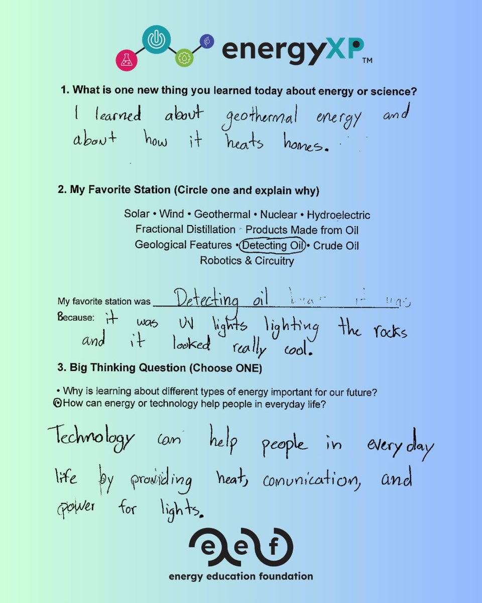 Energy Education Foundation tweet media