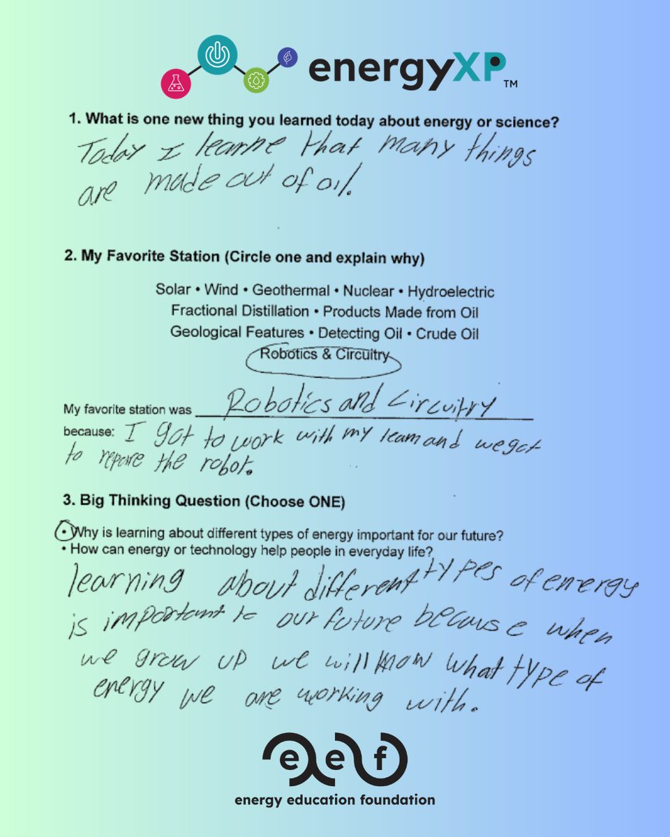 Energy Education Foundation tweet media