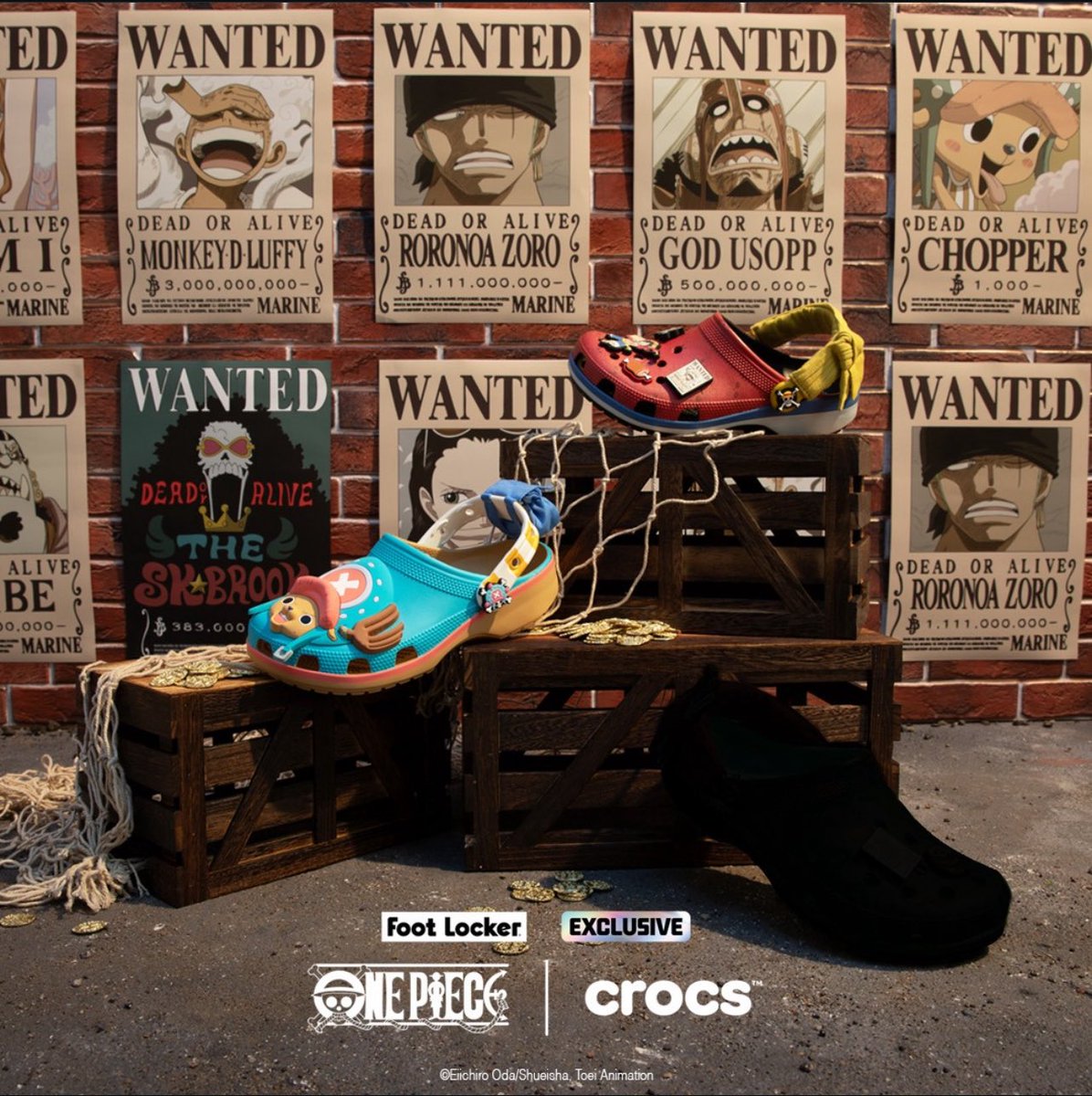 The One Piece x Crocs collaboration Roronoa Zoro Clog may be