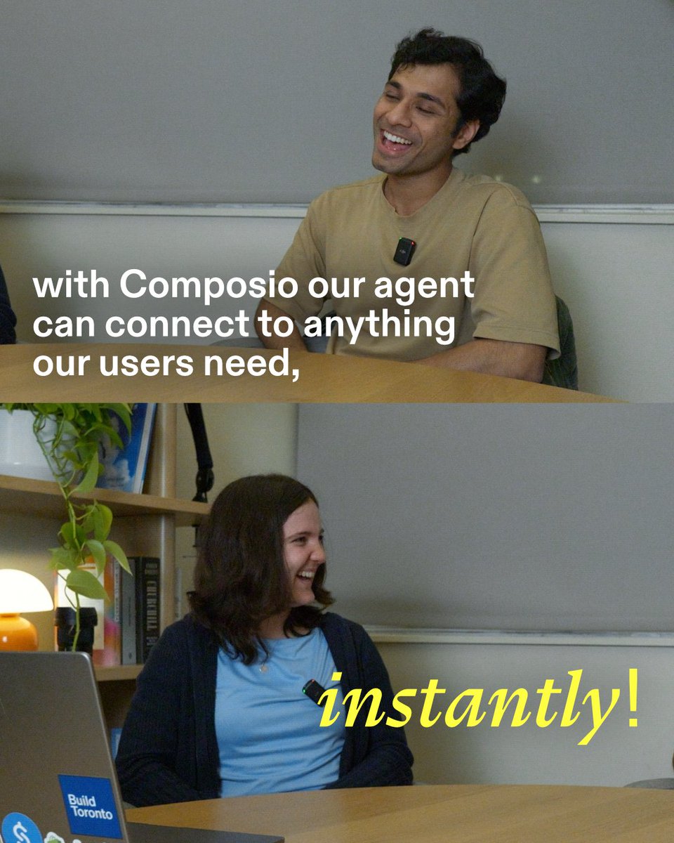 Our storyteller <a href="/juliafedorin/">Julia Fedorin</a> sat down with <a href="/vaibagra/">Vaibhav</a> (founder of <a href="/tryclamnow/">Clam</a>, YC W26):

Julia: "How many apps can your AI agent use?"

Vaibhav: "We've enabled all of them on Composio, there's like 800 right?"

Julia: "That was 2 weeks ago. We now have 1,000+ tools."

Vaibhav: