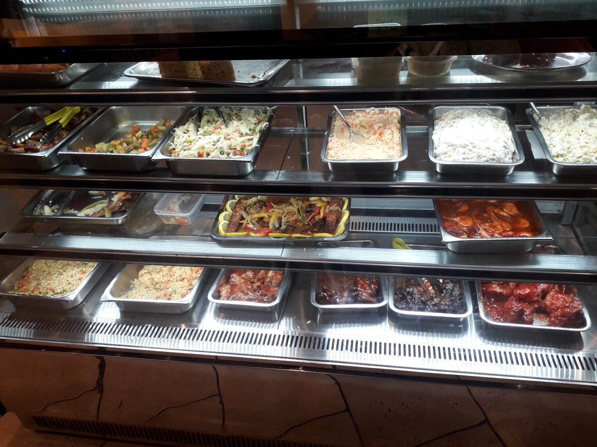 Caribbean cuisine let me try then see how they are Taste intriguing place