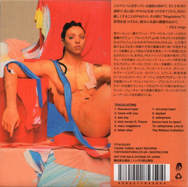 FKAY0NCE's tweet photo. MAGDALENE, Japan exclusive CD (2019) https://t.co/wQO27nzNp8