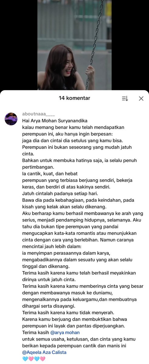 Srimaul1204's tweet photo. KAKKKKK💗 I feel the same way kaa, thank u buat kalimat nyaa huhu 🥹🫂 https://t.co/7xbzNtmnCc