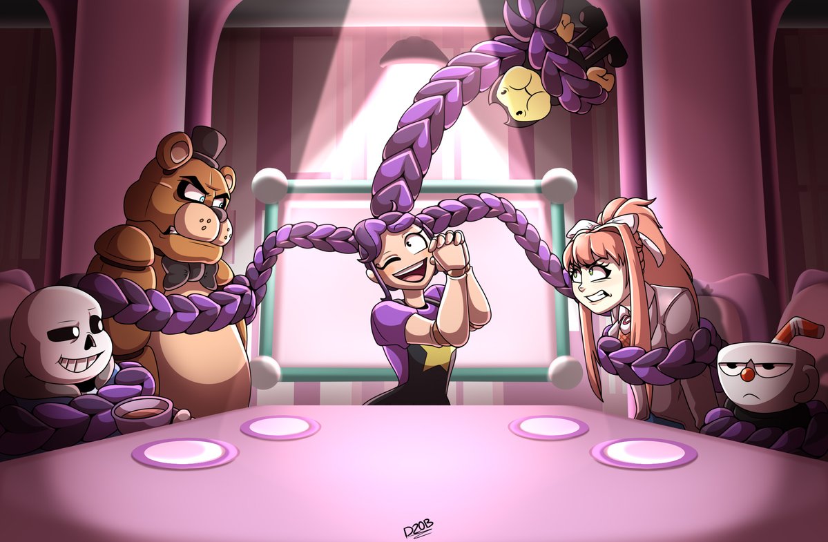 "Lily's New Friends!"

(Except for one, he's going in the toy box)
#FNAF  #PoppyPlaytime #DDLC #BENDY #undertale