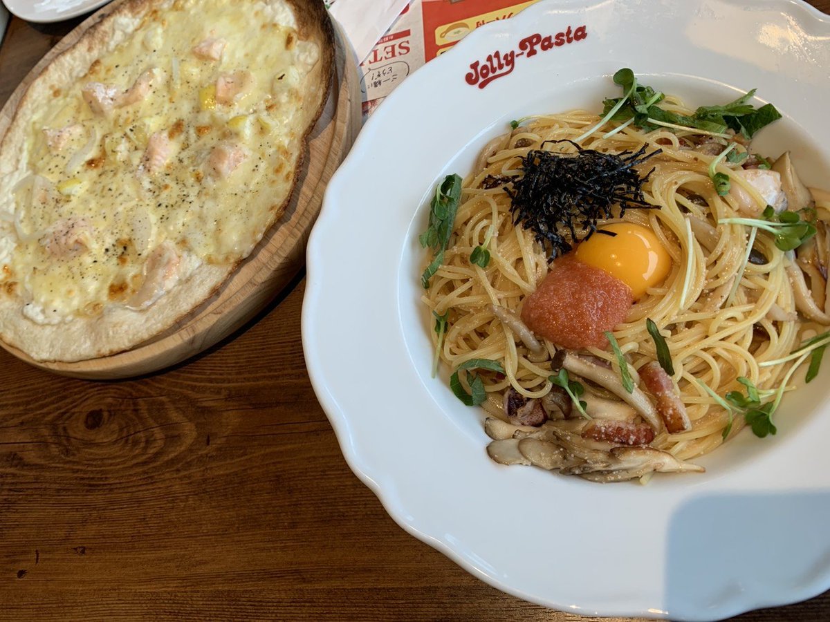 久しぶりにパスタを食べました🥰 ふだん麺よりパン・米な私ですが ここ