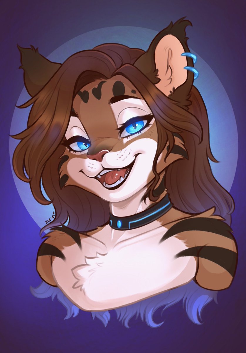 Some birthday gifts I did for my supporters on Pawtreon🥰🧡