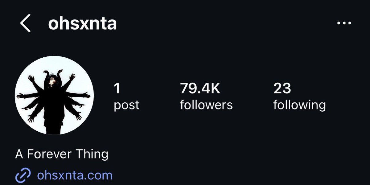 Ohsxnta has now removed “March” from his IG bio…

Is it cooked?