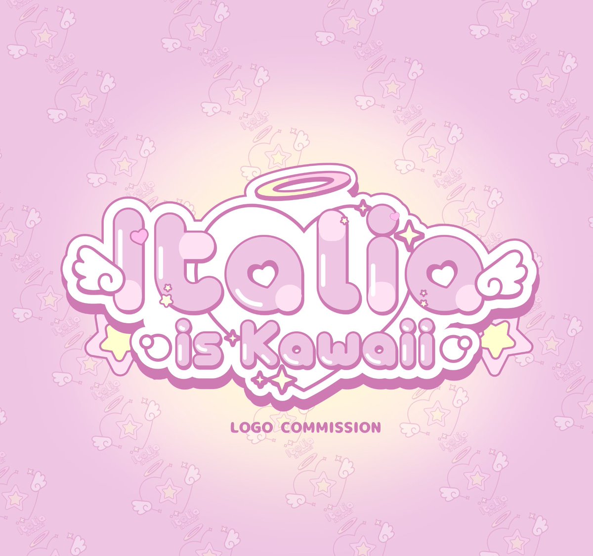 LuBitArt's tweet photo. Reviví esta cuenta~ 
Si, soy la misma idol colombiana, pero acá hago logos lindos para los proyectos lindos y así poder invertir en mi proyecto como idol! 

Este es uno de los últimos logos que hice 🩷🪽 https://t.co/8VvFRUaR6j