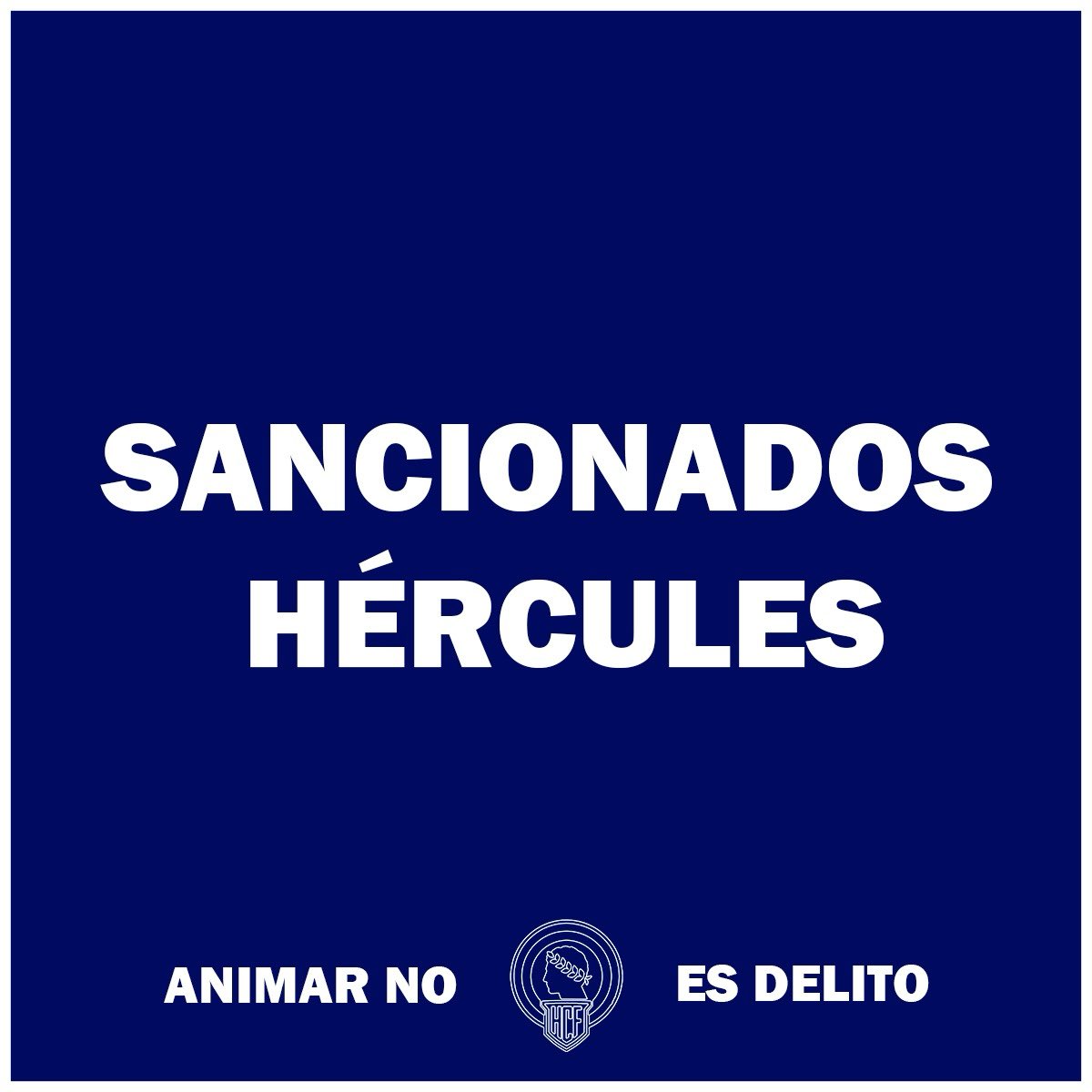 Animar no es delito.
Más de 40 compañeros han sido sancionados por apoyar a nuestro equipo.

Hemos creado este crowdfunding y os necesitamos más que nunca.
Cada aportación suma

gofund.me/fe4fe68a8