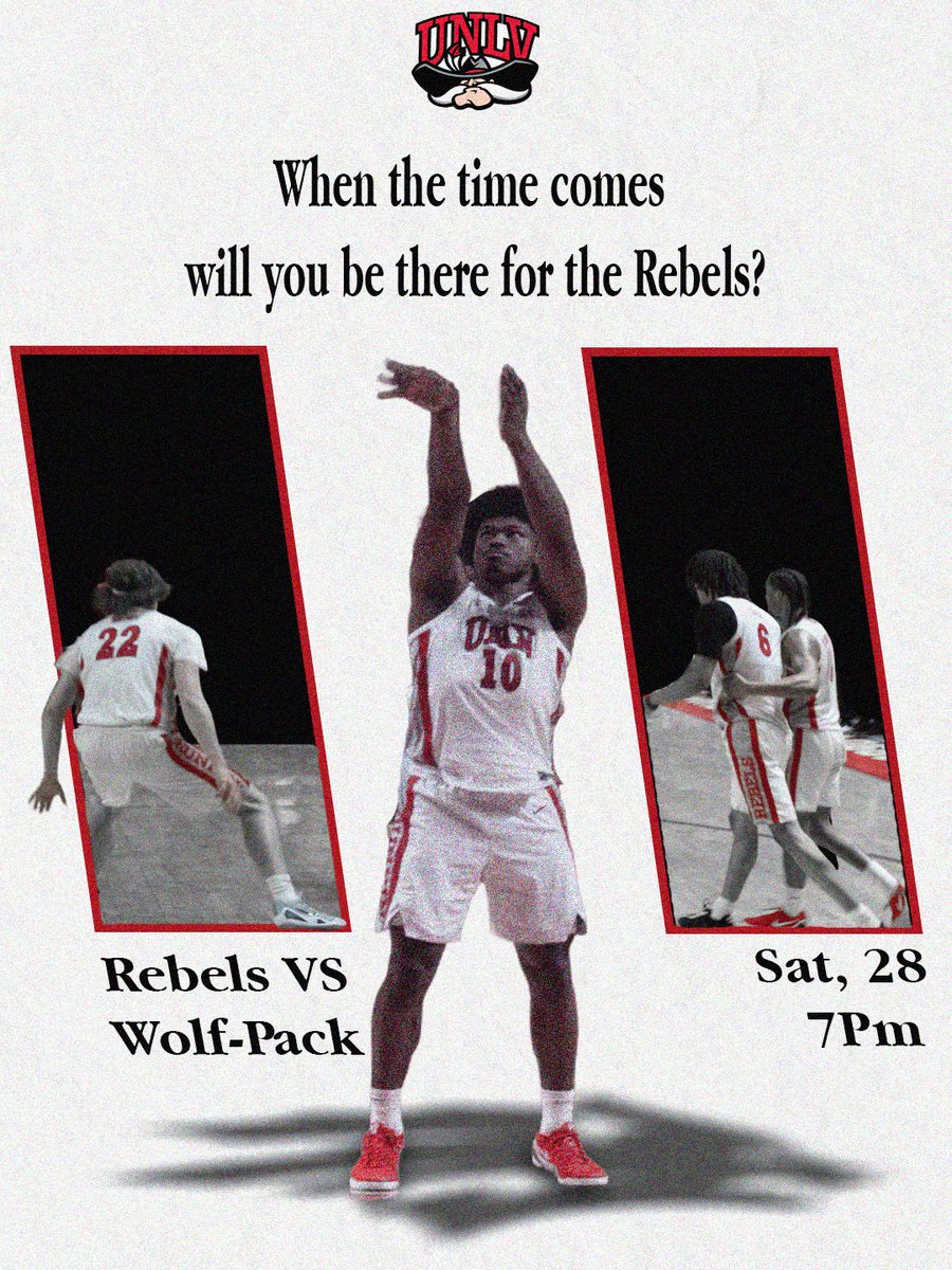 Rebbington's tweet photo. Count your days Reno, Vegas will answer the call
#packthemac #UNLV #RunninRebs #LasVegas @TheRunninRebels @NevadaHoops https://t.co/39IjAqqgNz