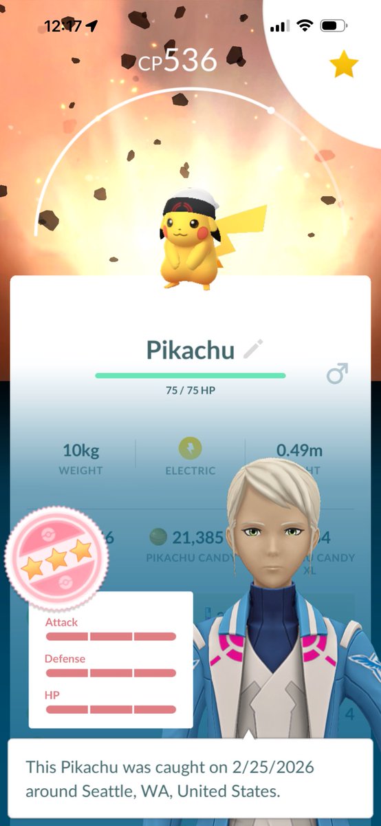 Also got this one today 💯 #pokemongo