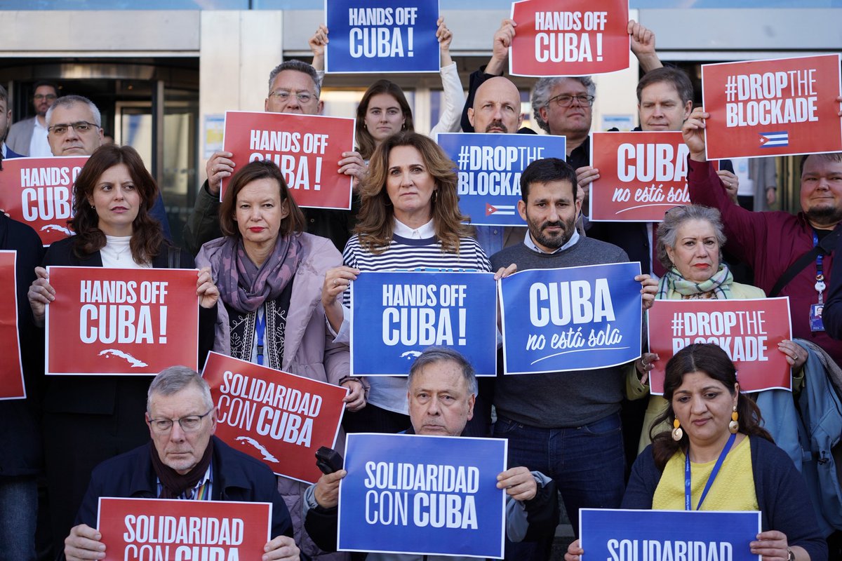 SalisIlaria's tweet photo. Cuba, resisti! 🇨🇺
@Left_EU https://t.co/vwti0uuLoh