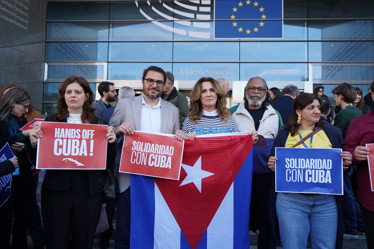 SalisIlaria's tweet photo. Cuba, resisti! 🇨🇺
@Left_EU https://t.co/vwti0uuLoh