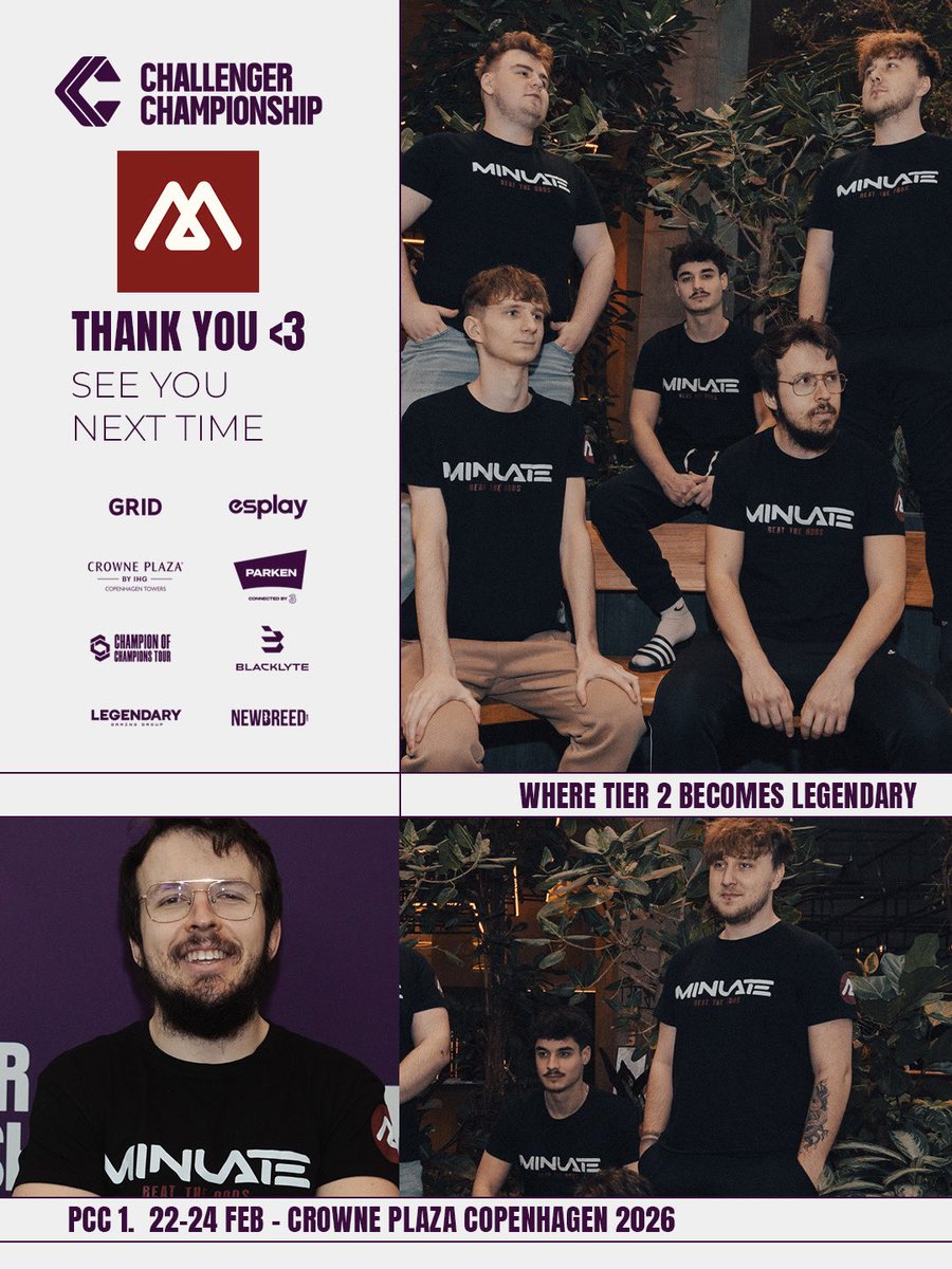 Big thank you to <a href="/MINLATE_cs/">MINLATE</a> as one of the first teams that signed up 🫶🏻

We want to see you again 🔥 

#ChallengerChampionship