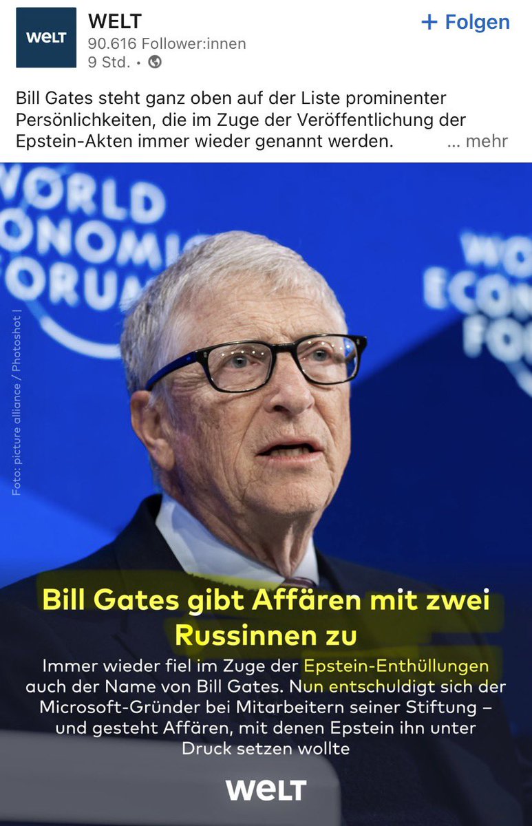 Epstein-Files: Der erste „Nervöse“ gibt jetzt noch schnell was zu, bevor es zu heftig wird…