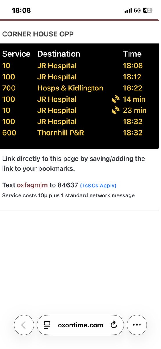 brayav's tweet photo. @BBCOxford Words are easy @AndrewGant3 perhaps you can explain these screen shots of https://t.co/VivTMatNG1 (the 18:08 bus didn’t arrive note the times these were taken) and the info screen photo taken at 20:05 on a Friday at St Aldates for the #10 bus, supposed to run every 15 to 20 mins https://t.co/SDaHSRe6zV
